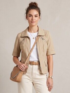 DKNY  Jeans - Utility Zip Jacket